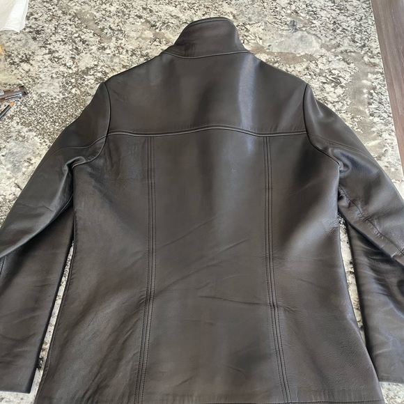 MARC NEW YORK LEATHER JACKET - Picture 4 of 4